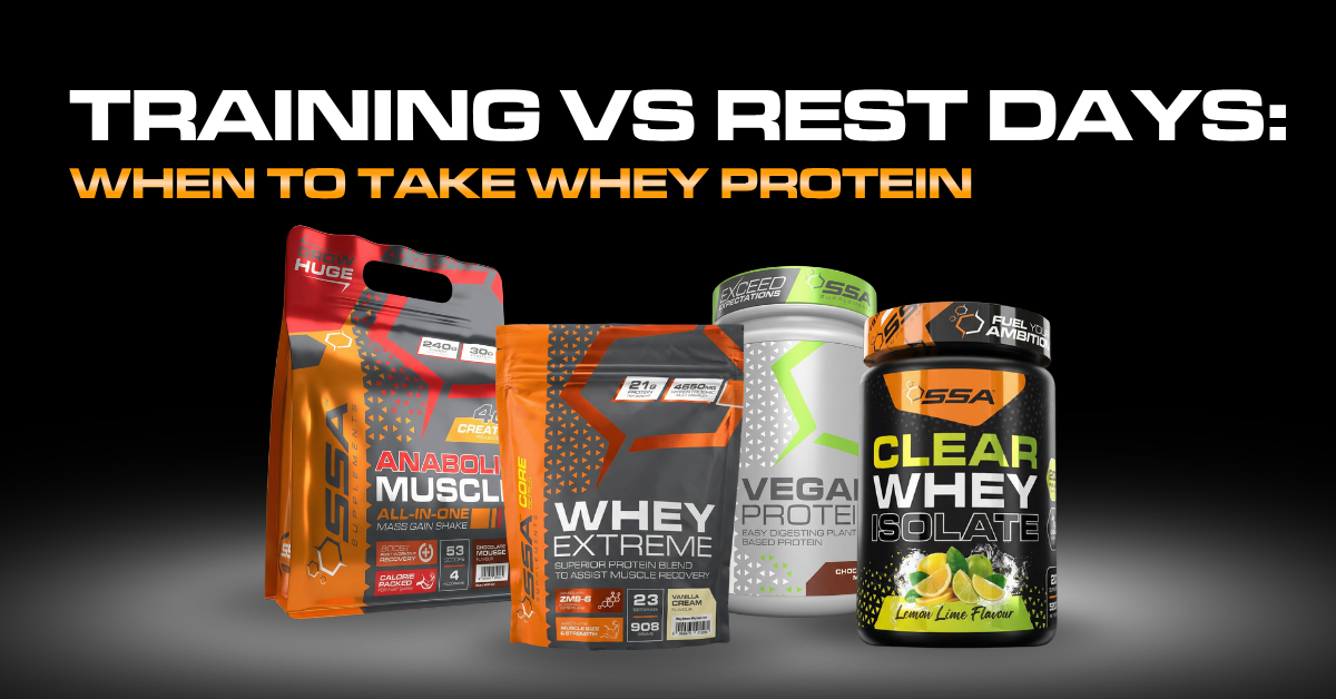 Training Days vs Rest Days: When to Take Whey Protein