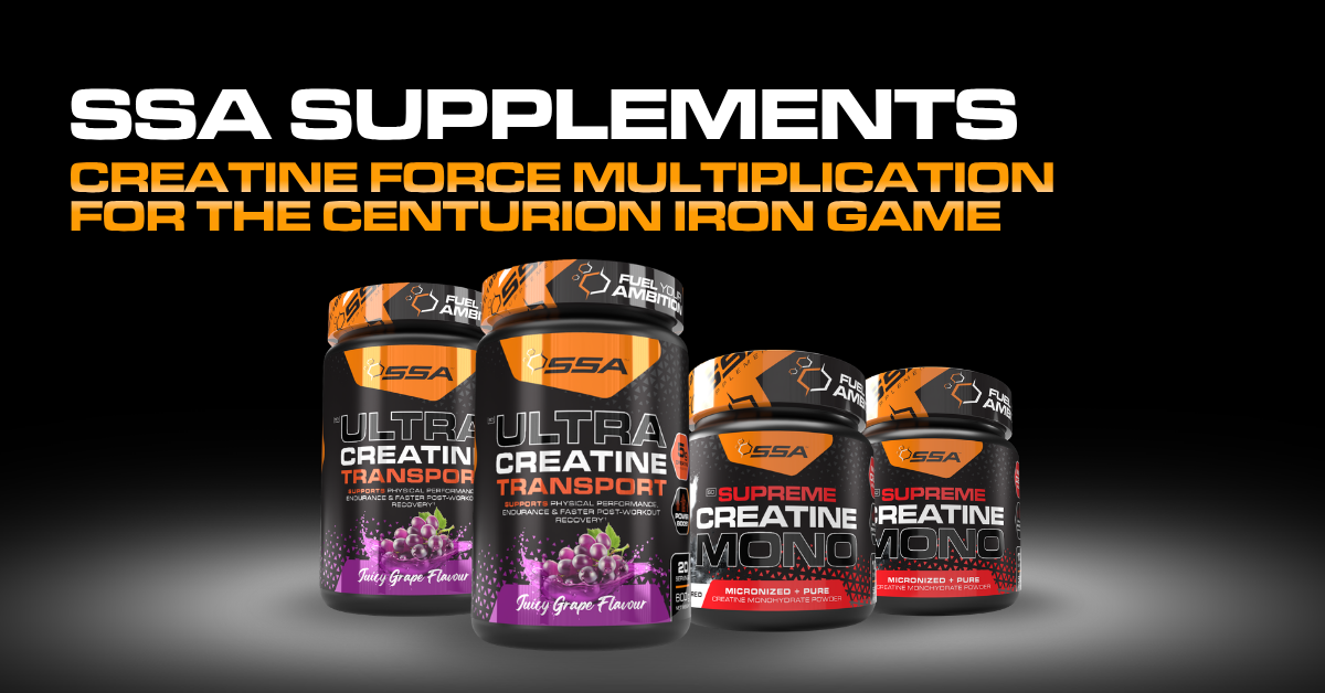SSA Supplements Creatine Force Multiplication for the Centurion Iron Game