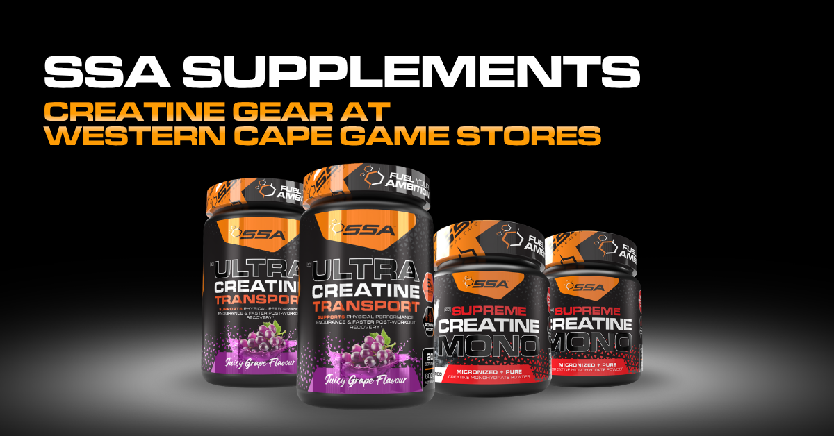 SSA Supplements Creatine Gear at Western Cape Game Stores