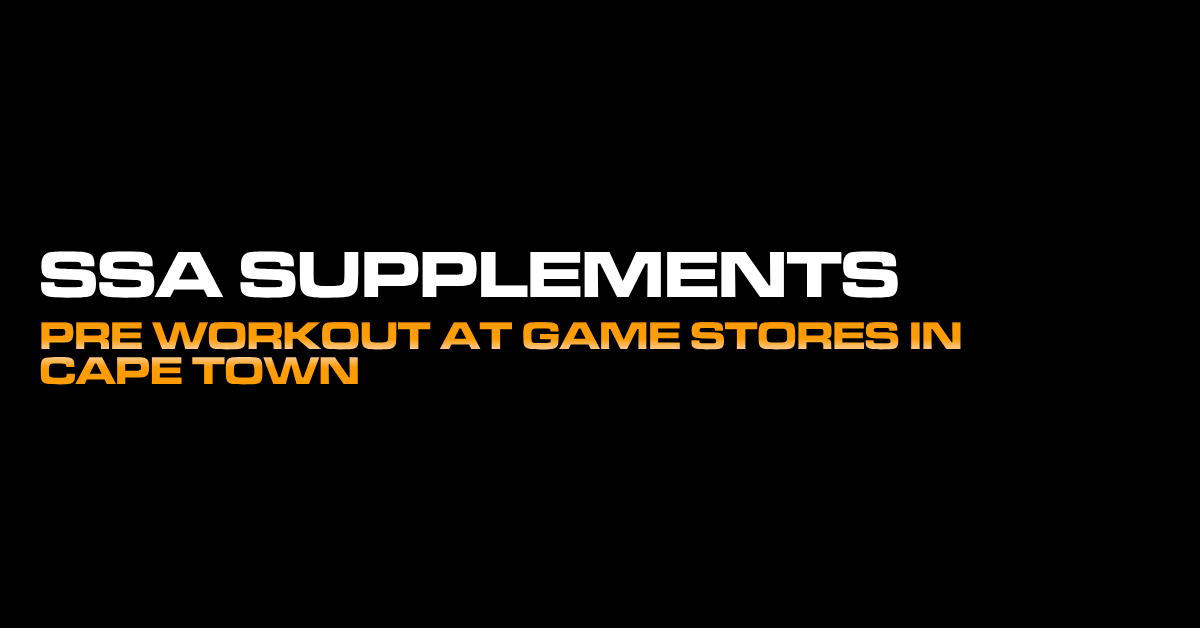 SSA Hellfire Original pre-workout available at Game Stores in Cape Town