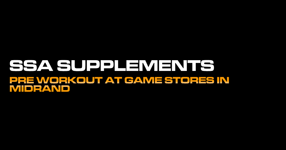 SSA Hellfire Original pre-workout available at Game Stores in Midrand