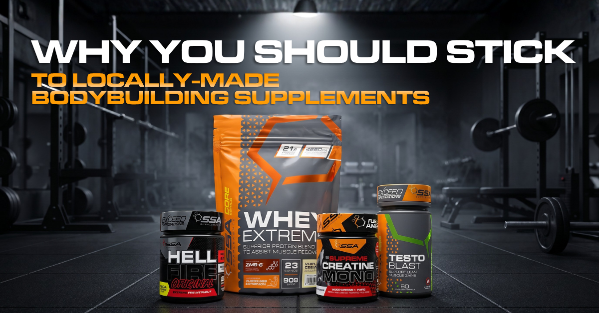 Why You Should Stick to Locally-Made Bodybuilding Supplements