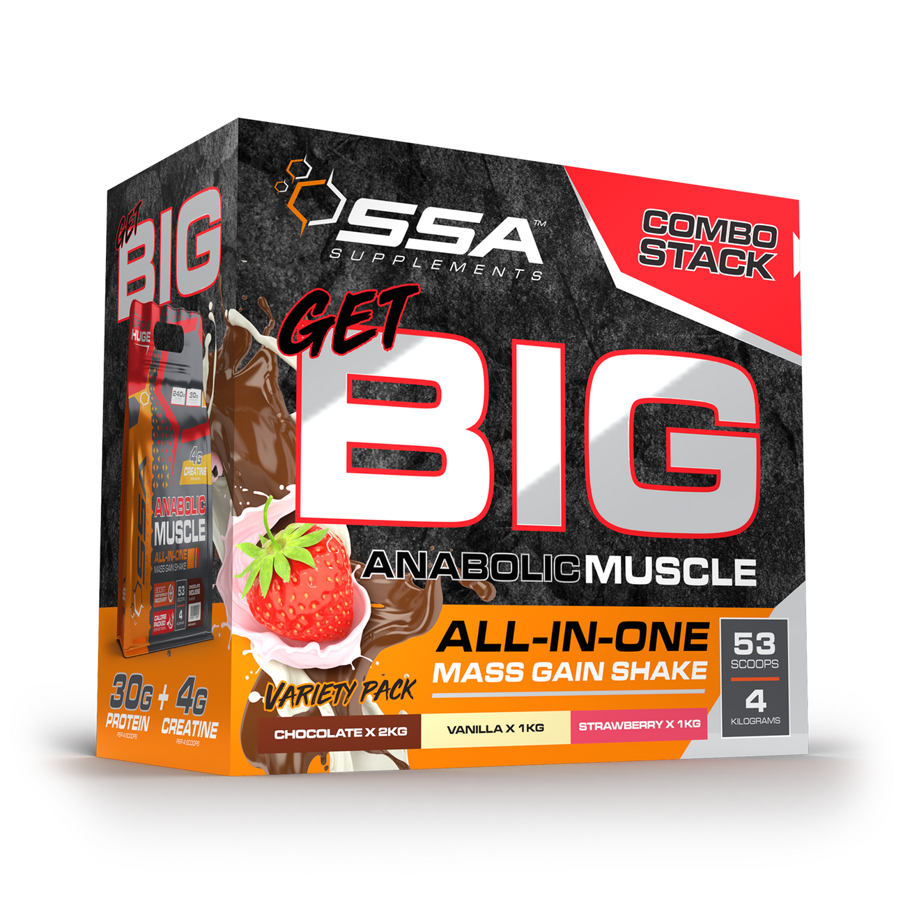 SSA Get Big 4kg Mass Gainer