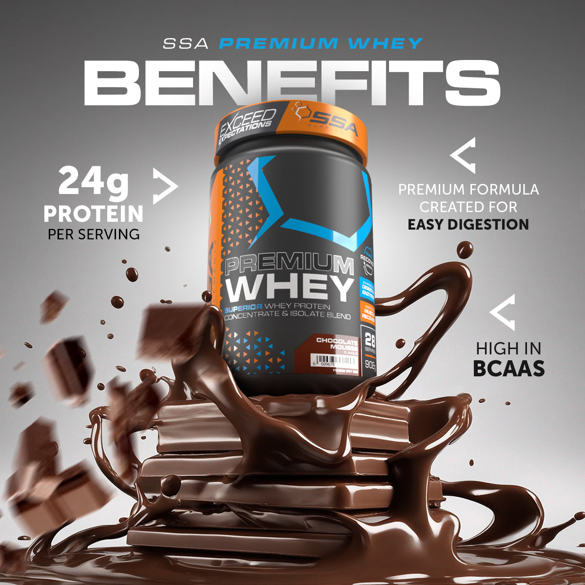 SSA Premium Whey - The O.G. of Whey Proteins