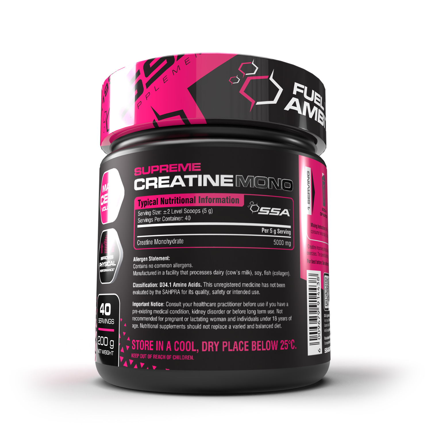 Pink Supreme Creatine Mono 200g