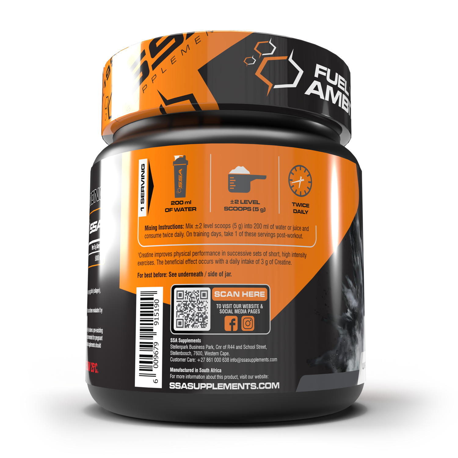 ダイエットサプリ sss SSA Creatine Supreme - Micronised Monohydrate [40-100 Servings]