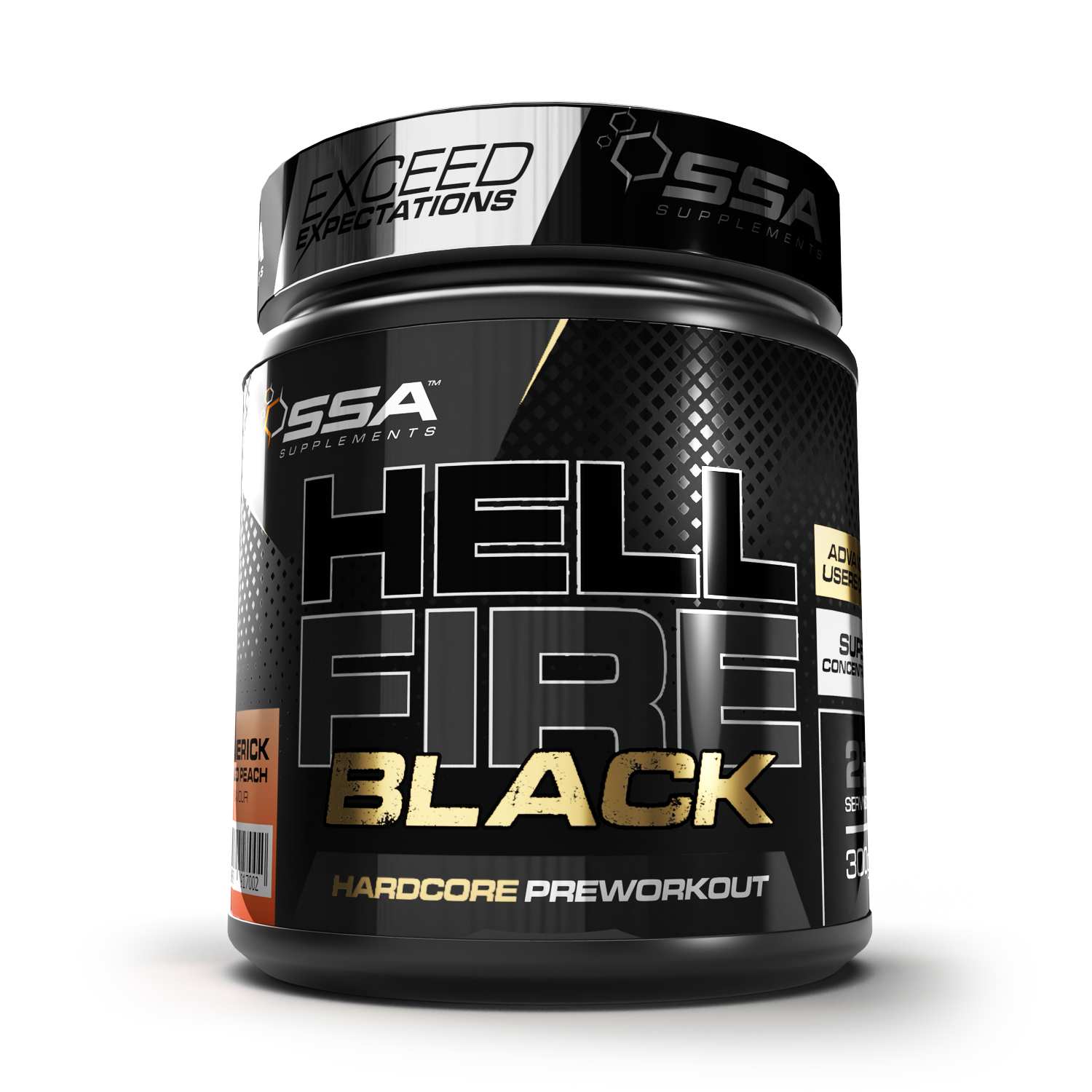 SSA Hellfire Black