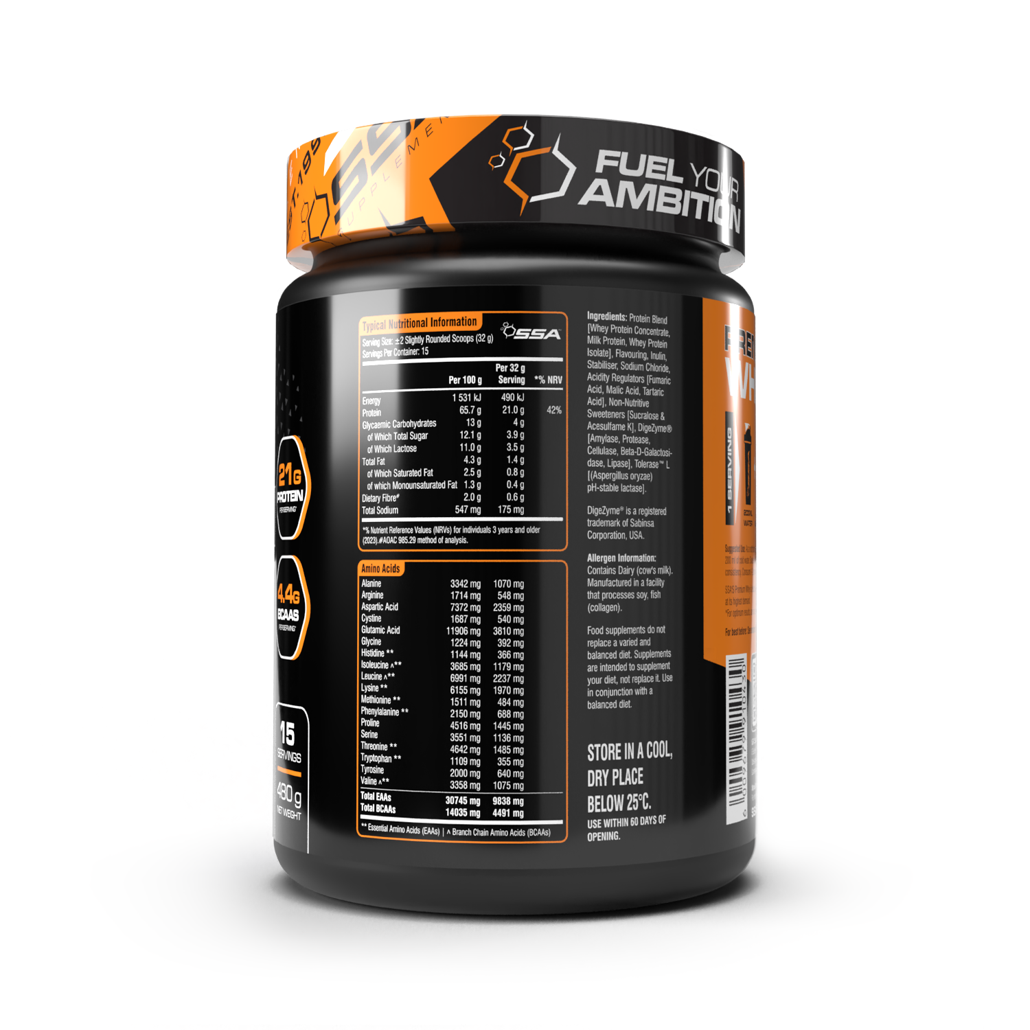SSA Premium Whey 480g