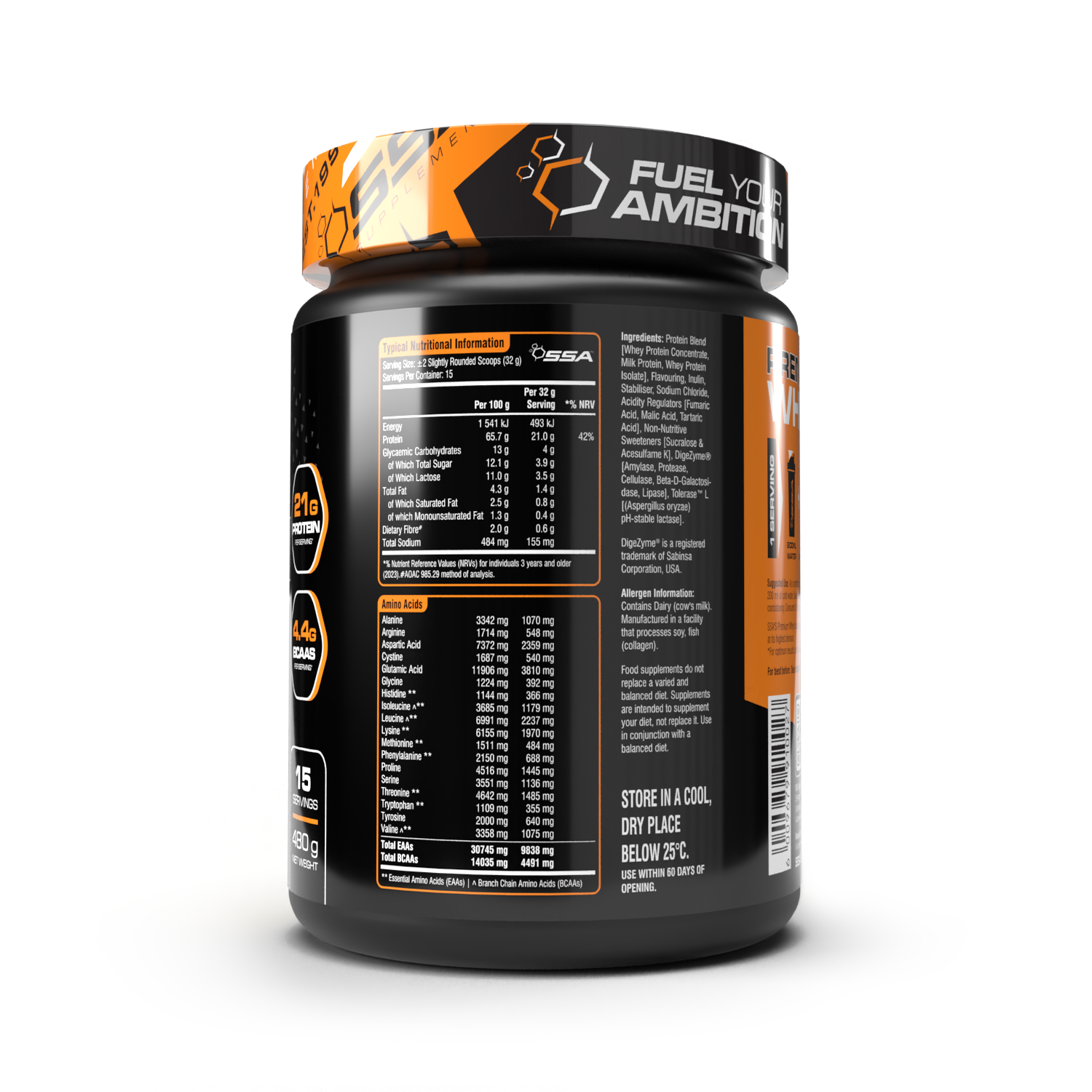 SSA Premium Whey 480g
