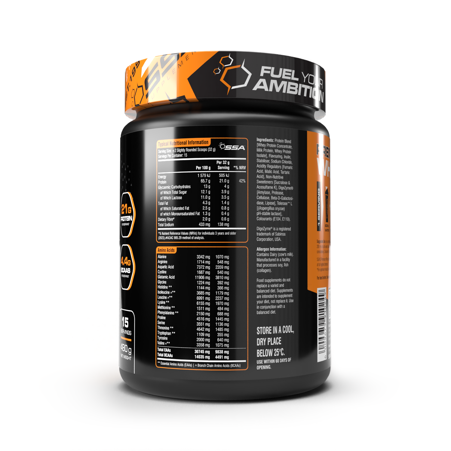 SSA Premium Whey 480g