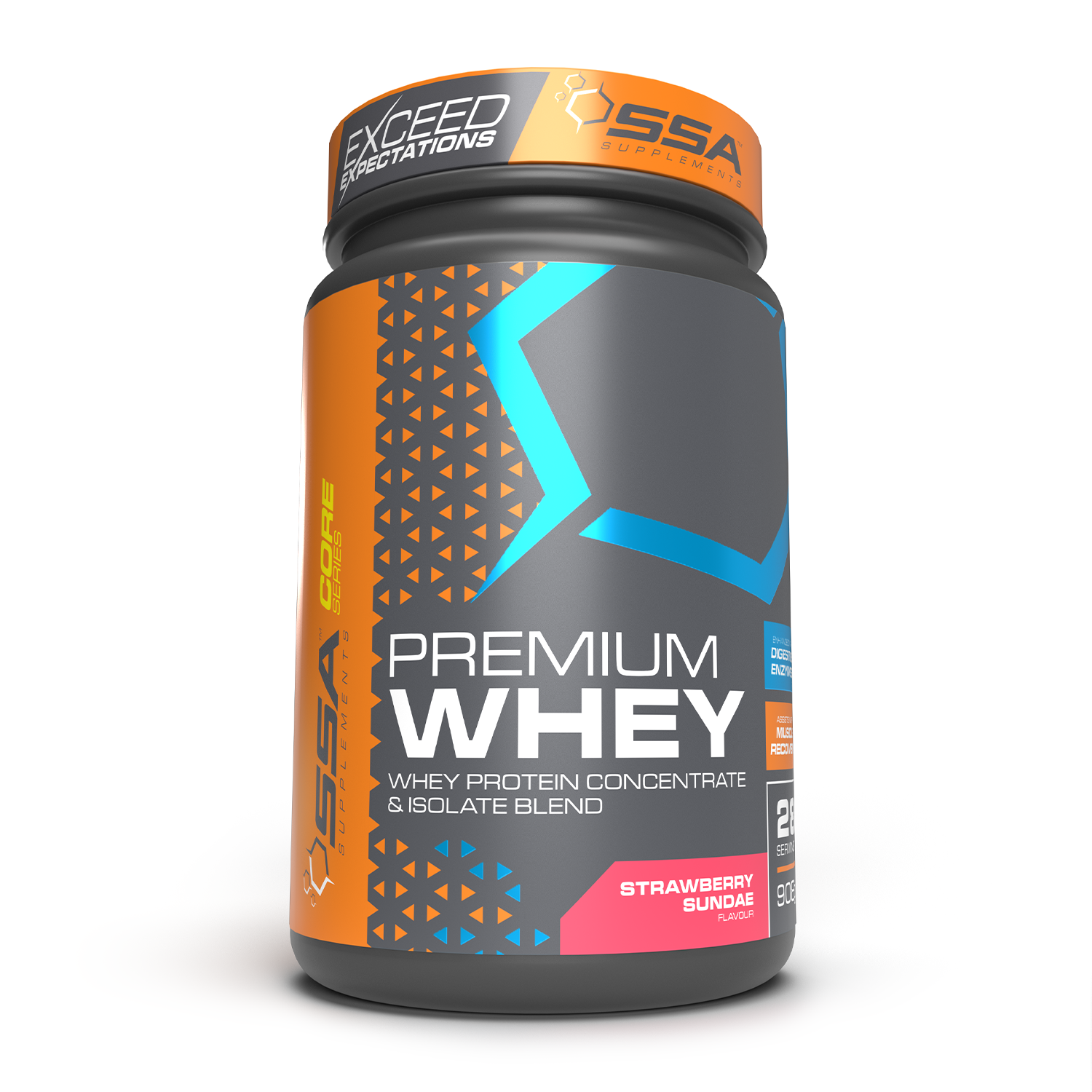 Premium whey strawberry
