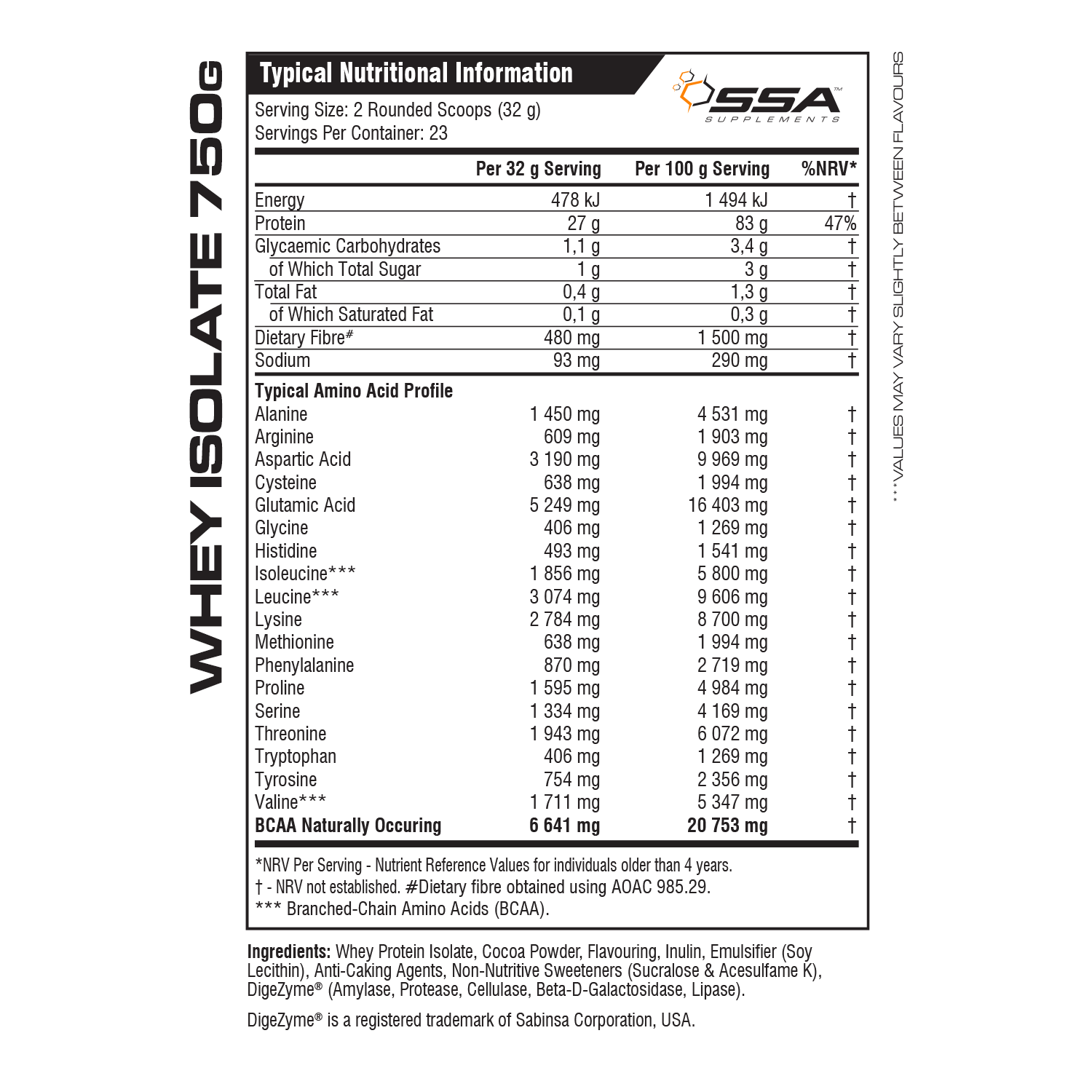 SSA Whey Isolate - BOGO