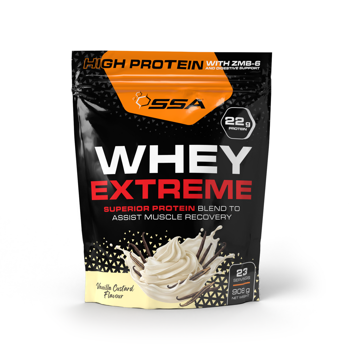 SSA Whey Extreme Vanilla Protein Powder