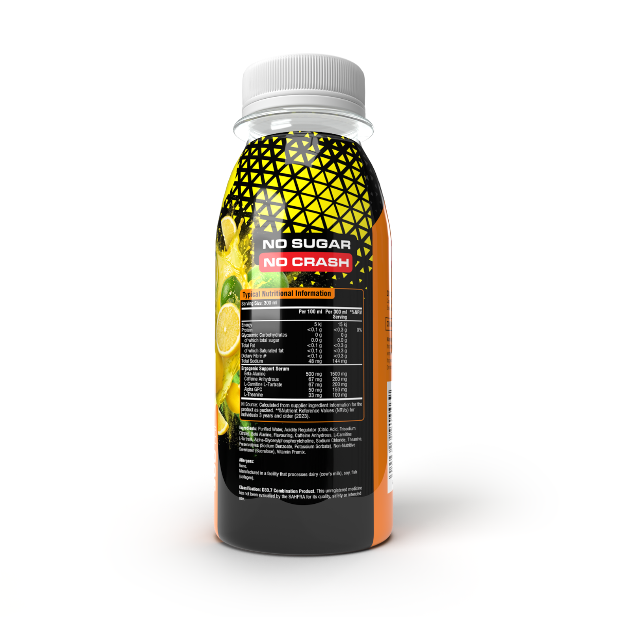 SSA Hellfire Energy - 6 pack 300ml Lemon Lime