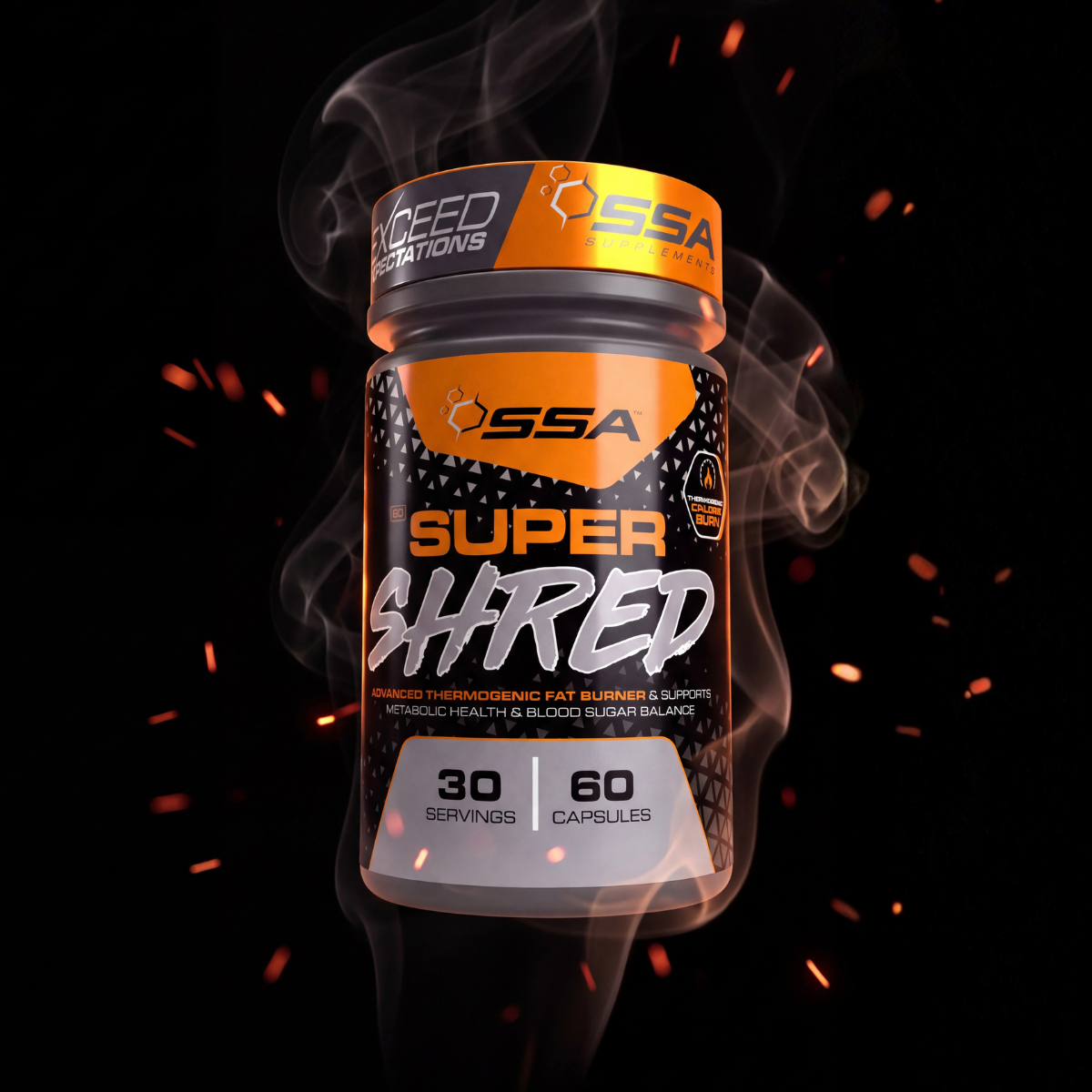 SSA Super Shred 60 caps